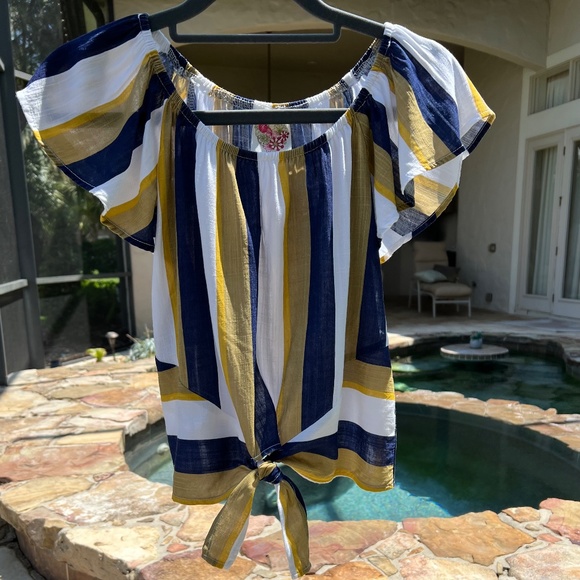 Kiddo by Katie Flutter Sleeve Top - Picture 1 of 13